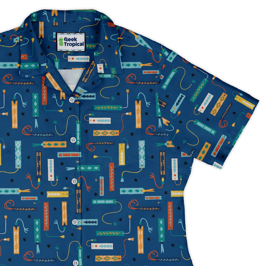 Adventures Bookmark Curvy Button Up Shirt Geek Nerd book prints Design by Zirkus Design q225