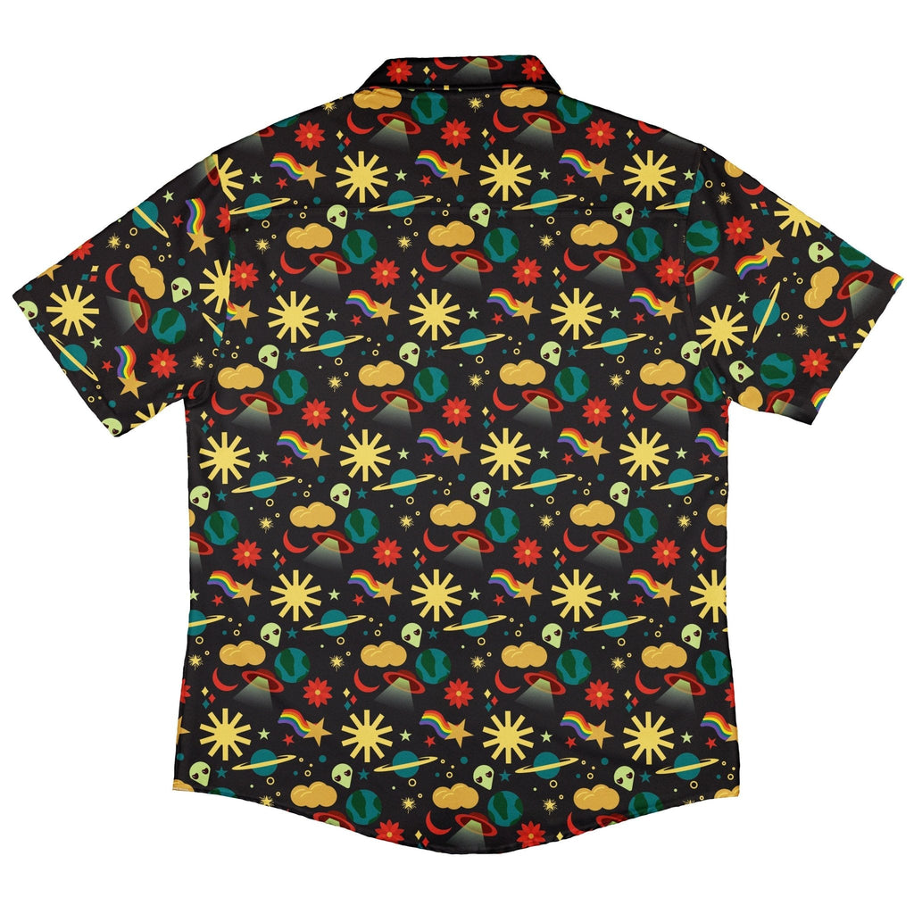 Alien Daydreams Button Up Shirt Geek Nerd 0925 adult sizing All Adult Button Up Shirts