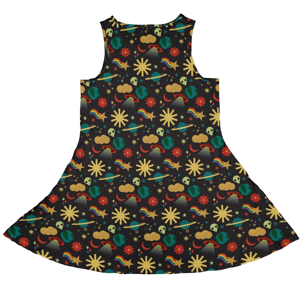 Alien Daydreams Dress Geek Nerd 0925 Design by Heather Davenport Fantasy Prints
