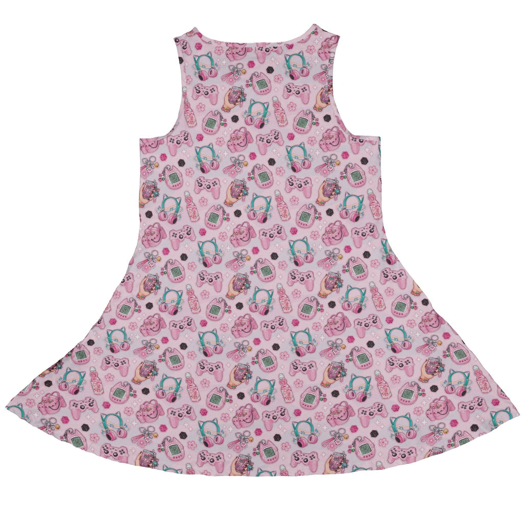 Anime Gamer Items Pink Dress Geek Nerd Anime Ivy Dolamore lx - C
