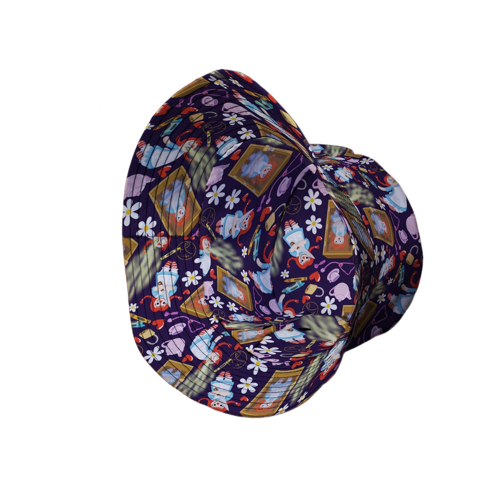 Annabelle Doll Bucket Hat Geek Nerd 0925 Design by Julie Kitzes Fantasy Prints