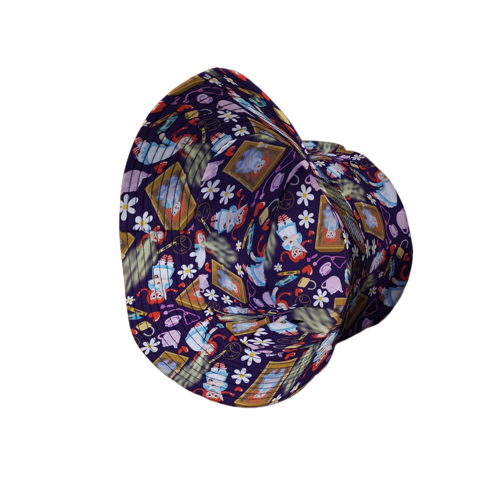Annabelle Doll Bucket Hat Geek Nerd 0925 Design by Julie Kitzes Fantasy Prints