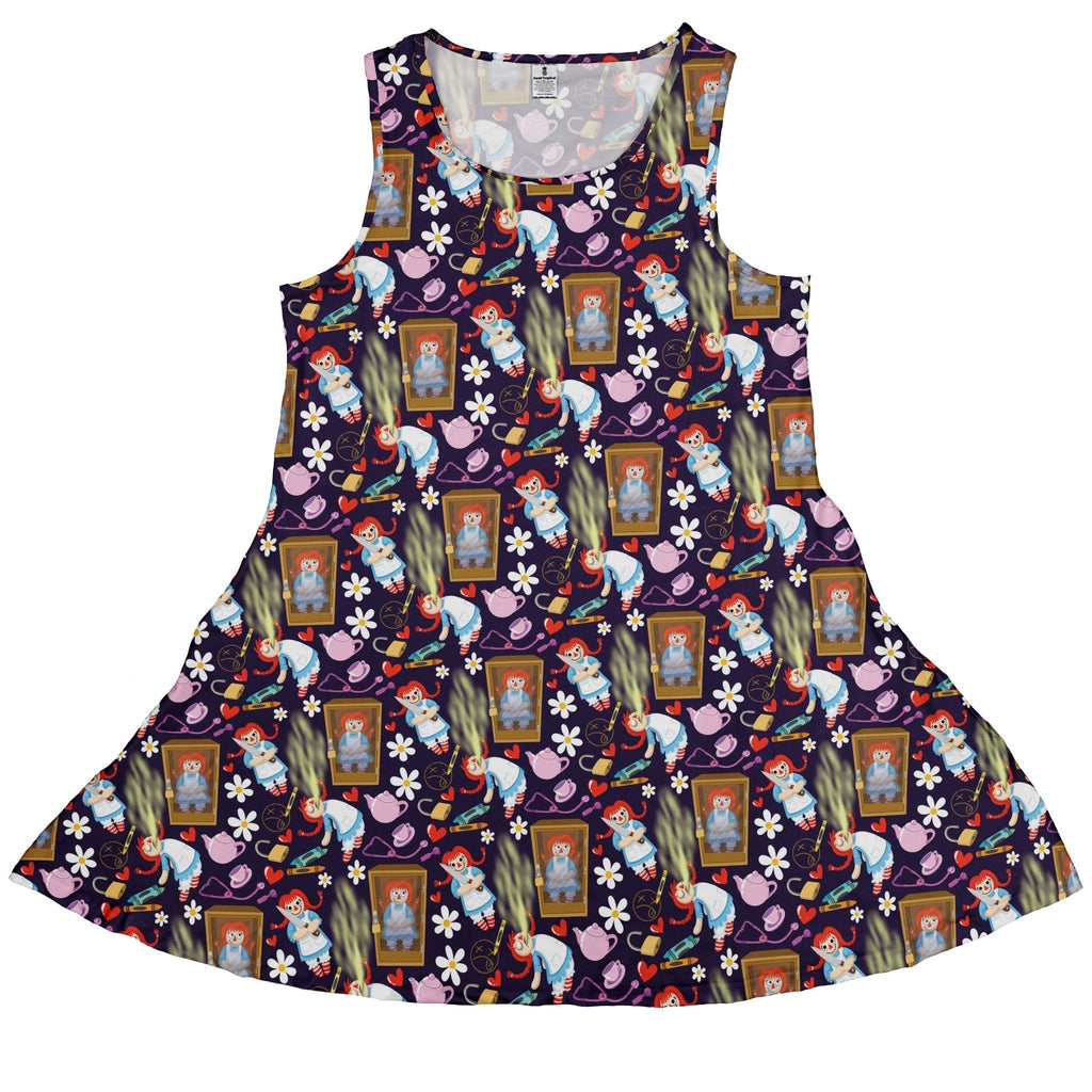 Annabelle Doll Dress Geek Nerd 0925 Design by Julie Kitzes Fantasy Prints