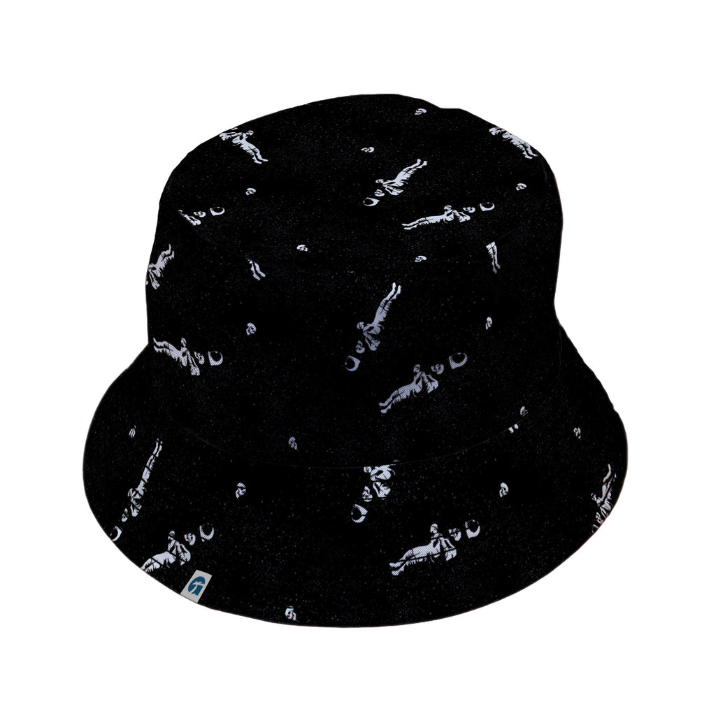 Astronaut Skeleton Bucket Hat Geek Nerd 0925 Design by Tobe Fonseca FLOW DESC WRITING