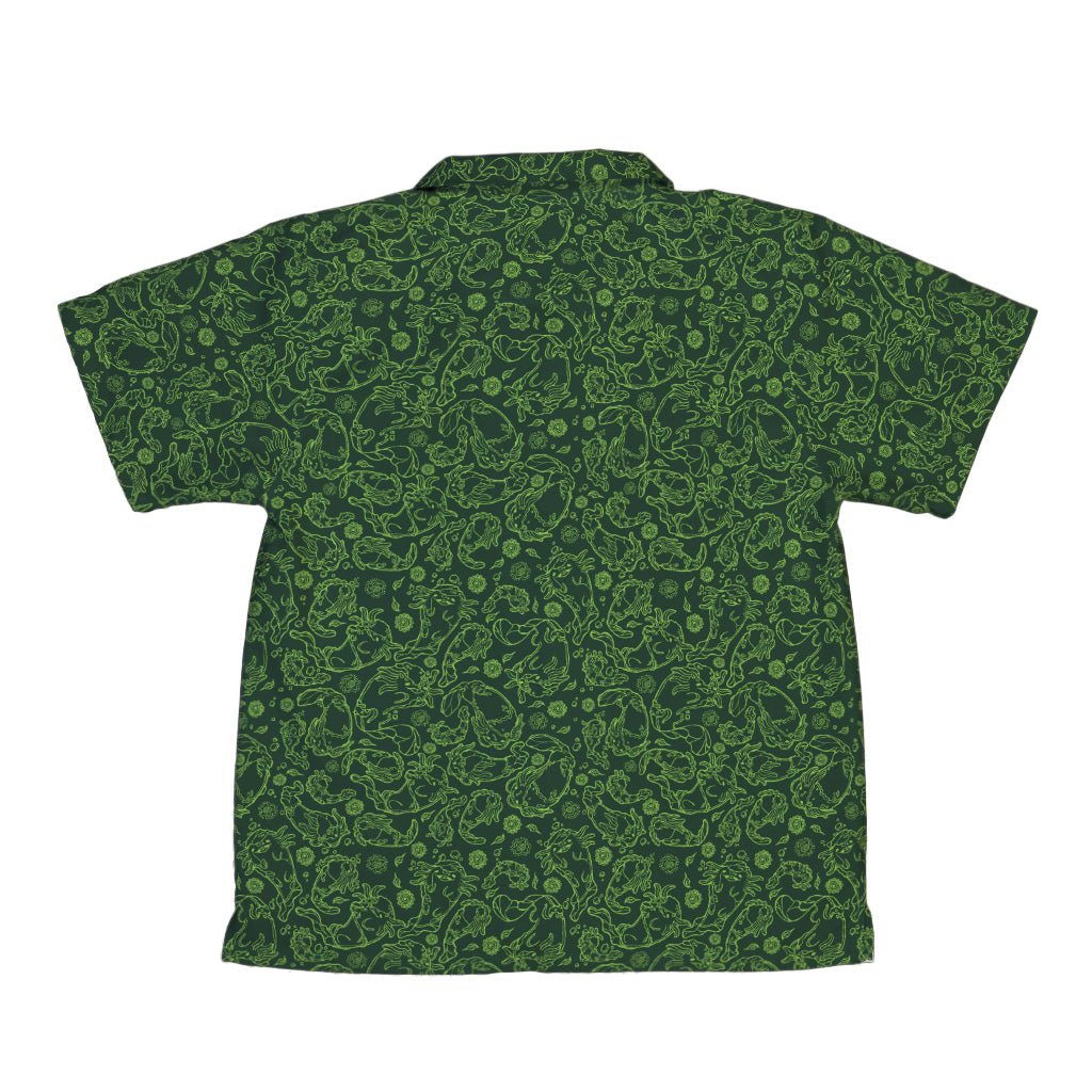 Axolotl Earthbending Salamanders Youth Hawaiian Shirt - Anime - Design by Ardi Tong - Q3