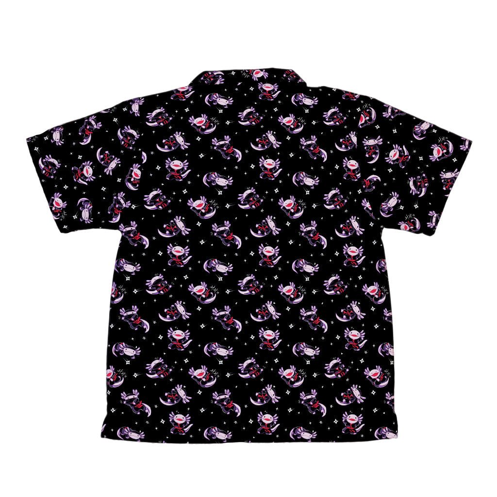Axolotl Ninjas Youth Hawaiian Shirt Geek Nerd 0925 Animal Patterns Design by Tobe Fonseca