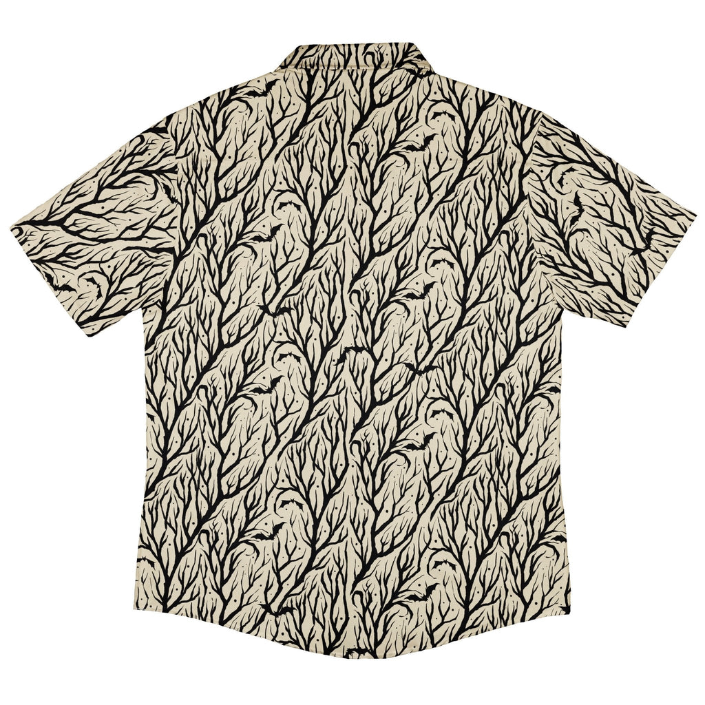 Bats in the Vines Button Up Shirt Geek Nerd adult sizing halloween q4