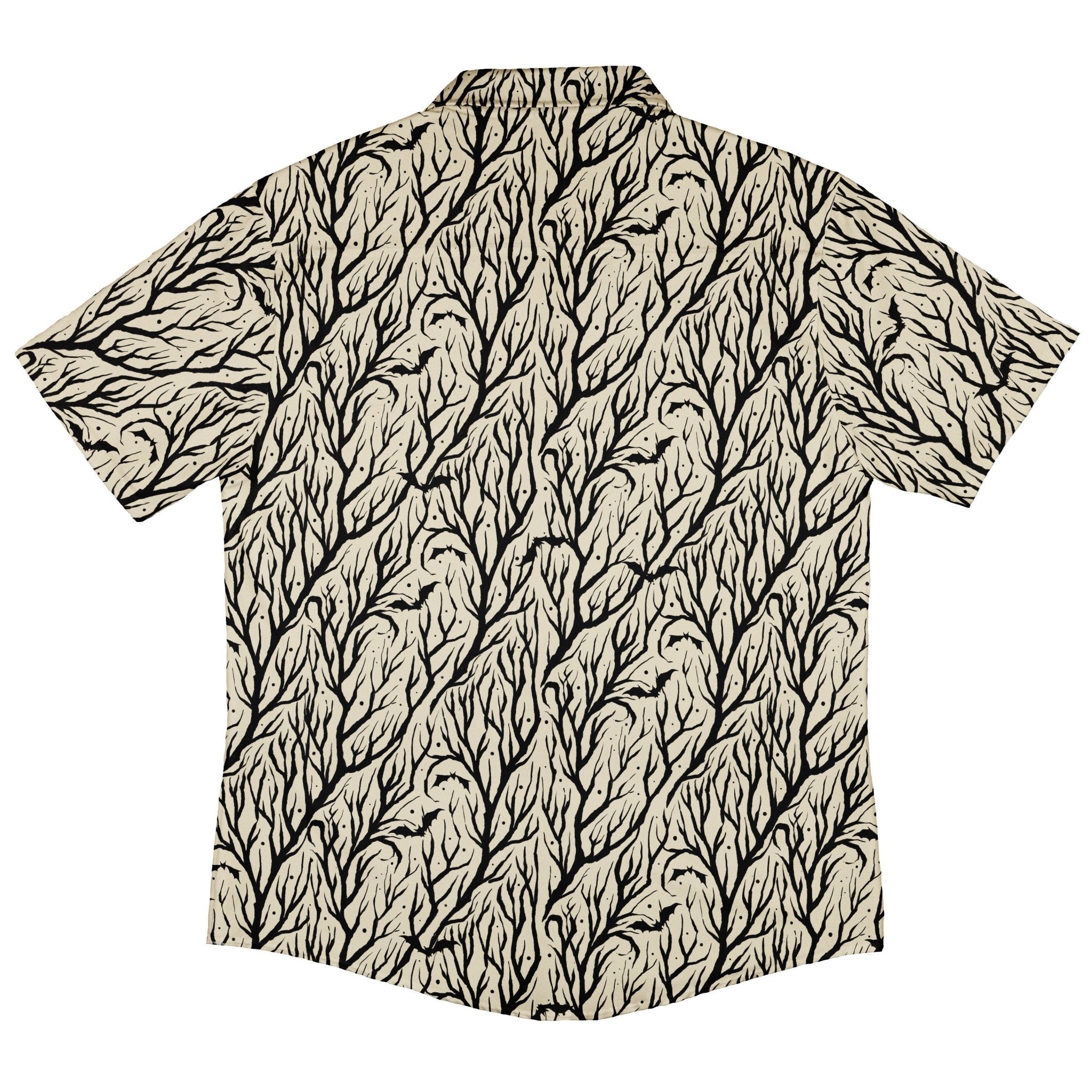 Bats in the Vines Button Up Shirt Geek Nerd adult sizing halloween q4