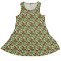Bee - autiful Garden Dress Geek Nerd botany print Design by Julie Kitzes lx - C