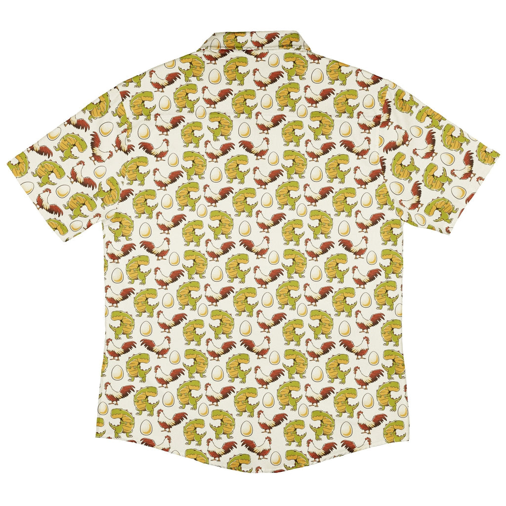 Before the Chicken Button Up Shirt Geek Nerd 0925 adult sizing All Adult Button Up Shirts
