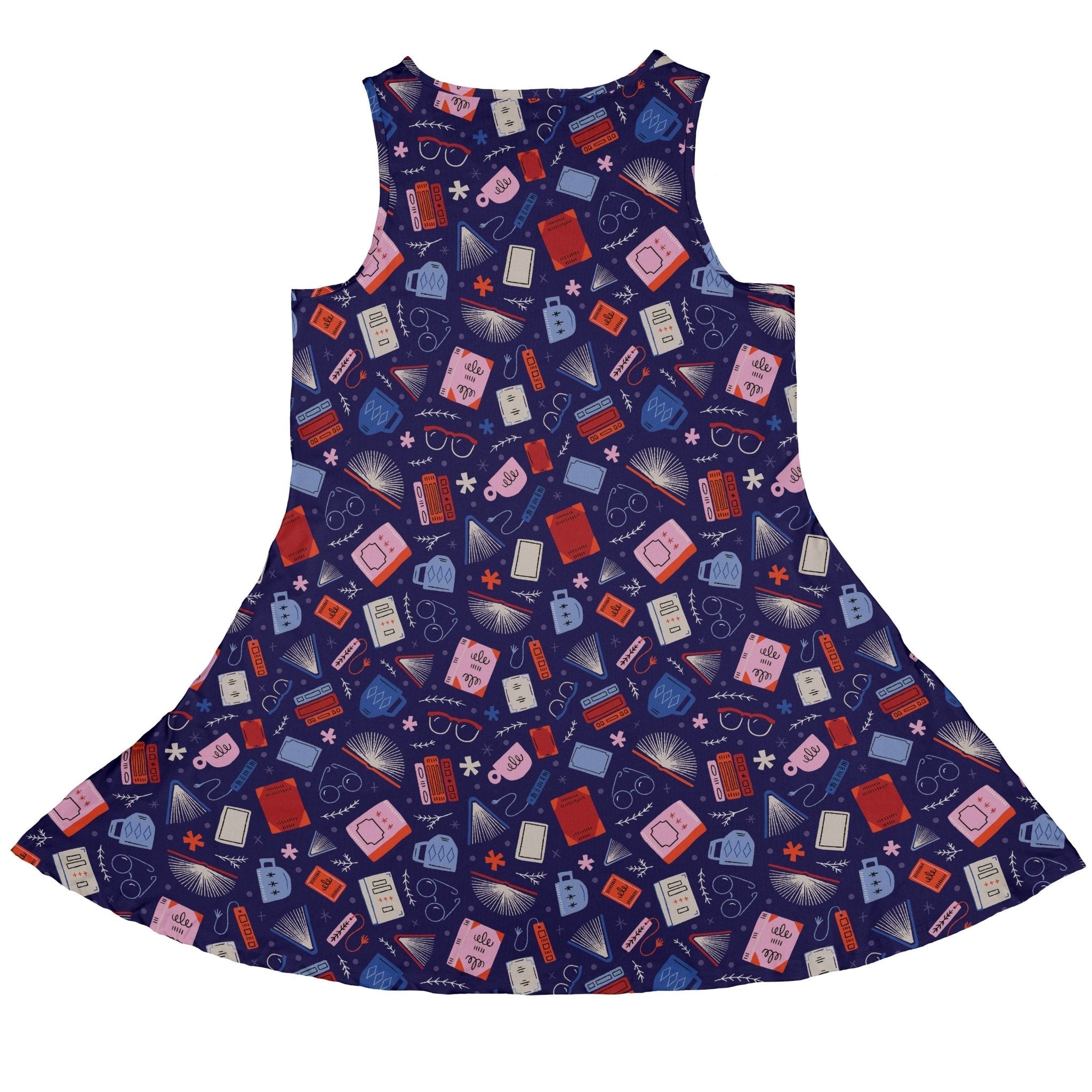 Book Nerd Dress Geek Nerd book prints Design by Zirkus Design lx - C