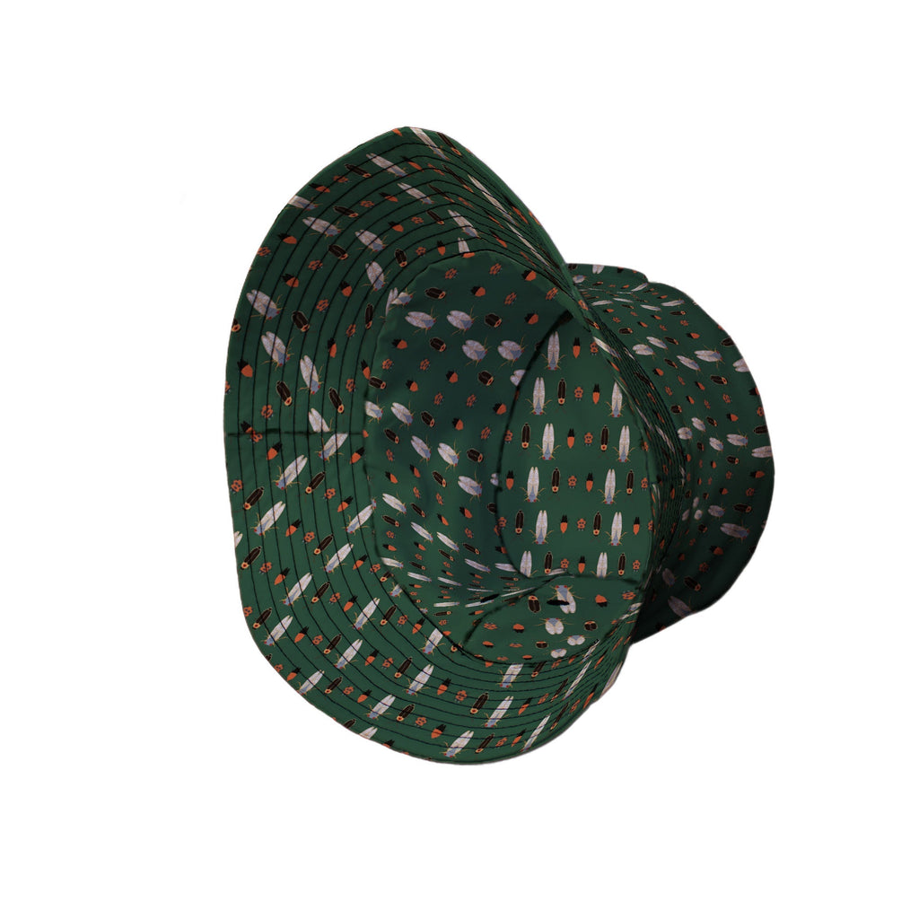 Bug March Bucket Hat Geek Nerd 0925 Animal Patterns Design by Heather Davenport