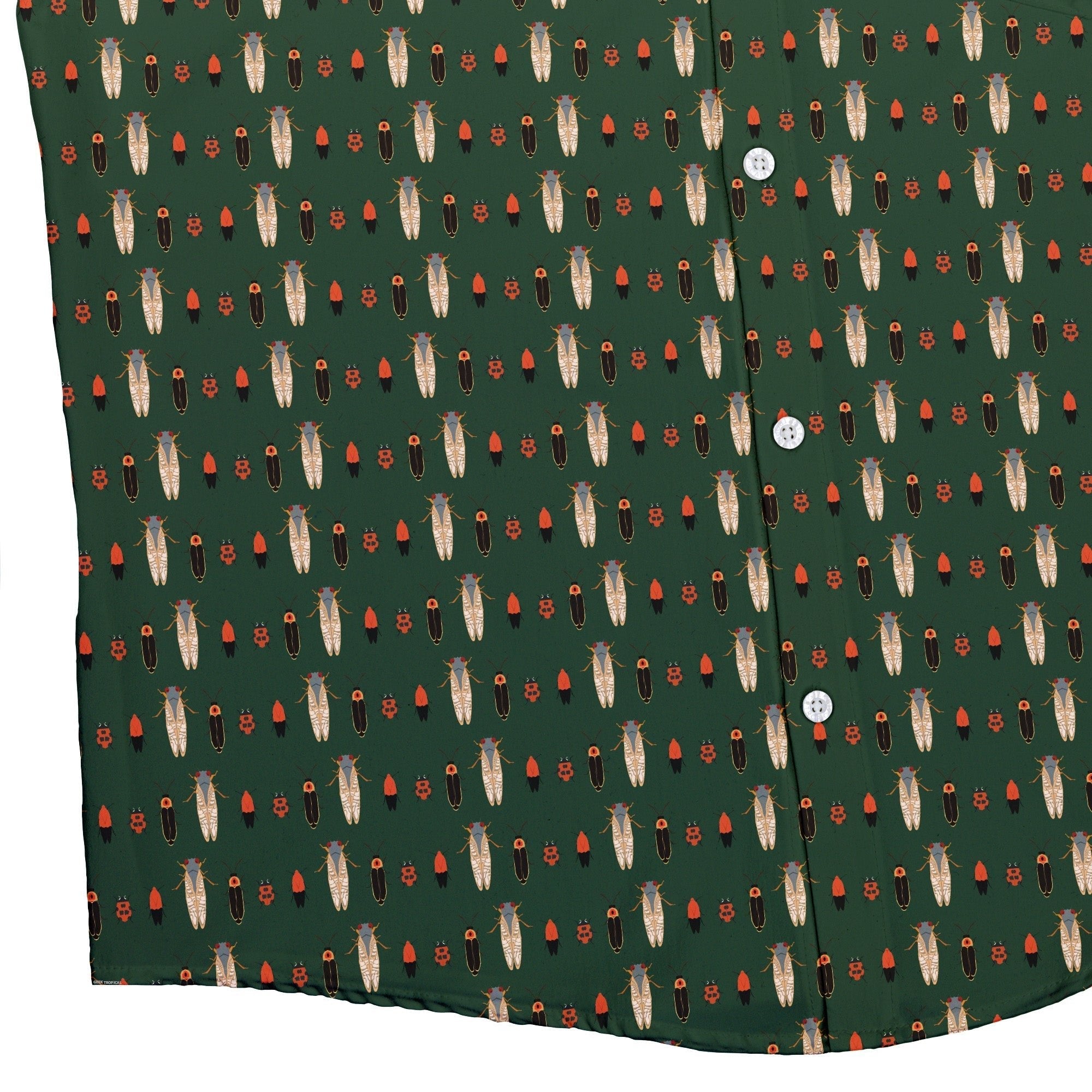 Bug March Button Up Shirt Geek Nerd 0925 adult sizing All Adult Button Up Shirts