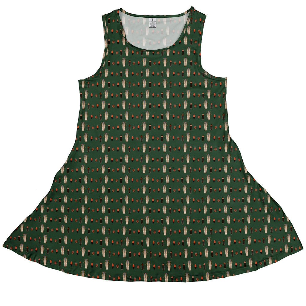 Bug March Dress Geek Nerd 0925 Animal Patterns Design by Heather Davenport