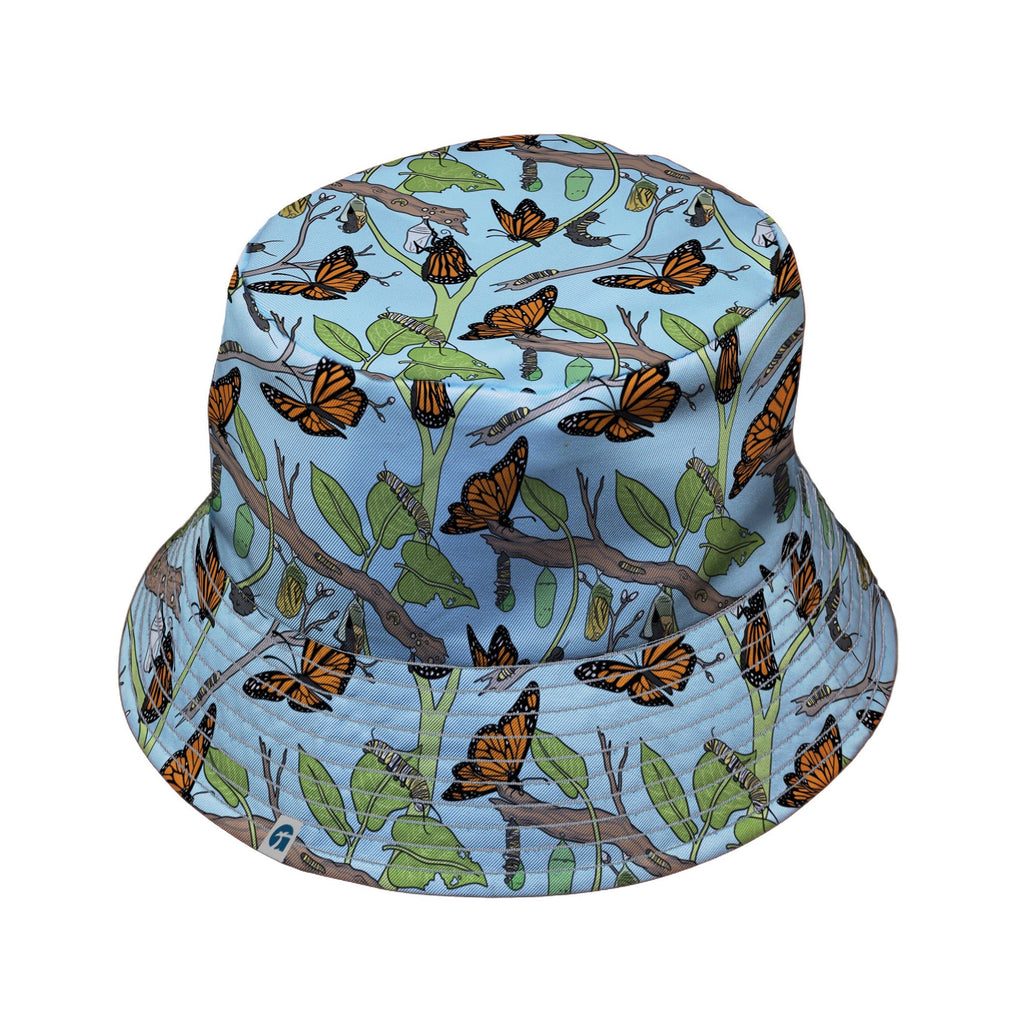 Butterfly Cycle Bucket Hat 2