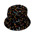 Butterfly Spring Bucket Hat Geek Nerd 0925 Animal Patterns Design by Tobe Fonseca