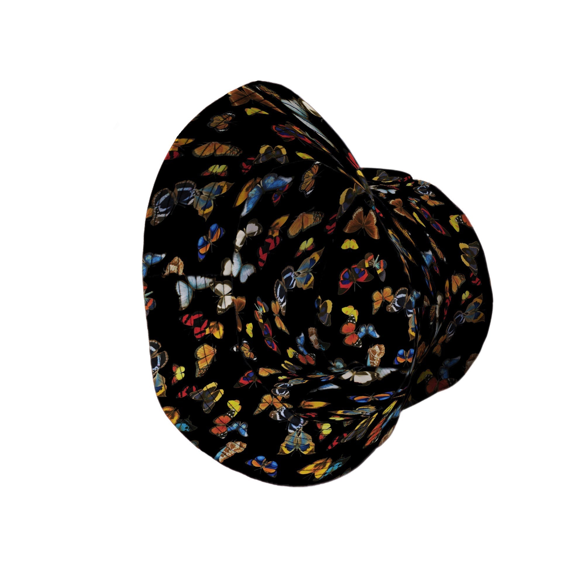 Butterfly Spring Bucket Hat Geek Nerd 0925 Animal Patterns Design by Tobe Fonseca