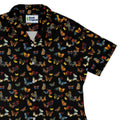 Butterfly Spring Curvy Button Up Shirt Geek Nerd 0925 All Adult Button Up Shirts Animal Patterns