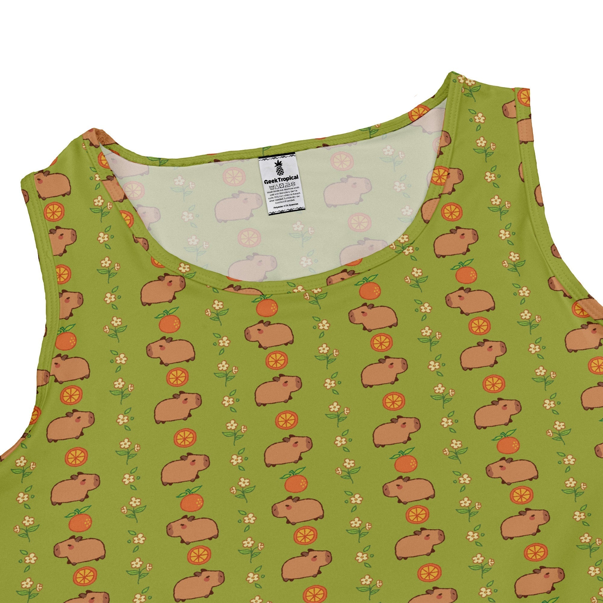 Capybaras Dress Geek Nerd animal patterns Design by Ardi Tong lx - C