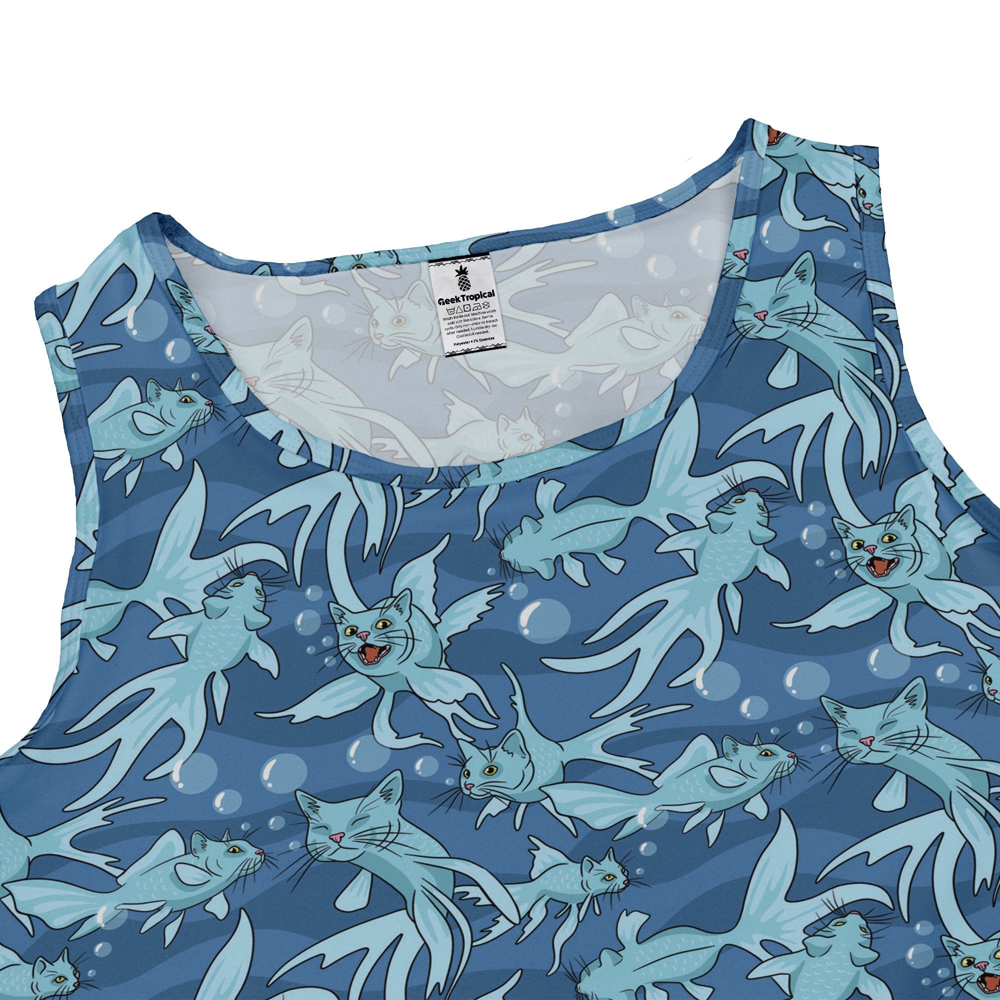 CatFish Dress Geek Nerd animal patterns Design by Julie Kitzes lx - C