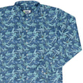 CatFish Long Sleeve Button Up Shirt Geek Nerd adult sizing animal patterns Design by Julie Kitzes