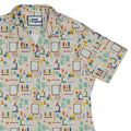 Chemistry Tool Set Curvy Button Up Shirt Geek Nerd Design by Zirkus Design q225 science print