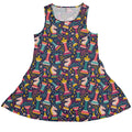Chess Colorful Chess Pieces Blue Dress Geek Nerd board game print lx - C Maximalist Patterns