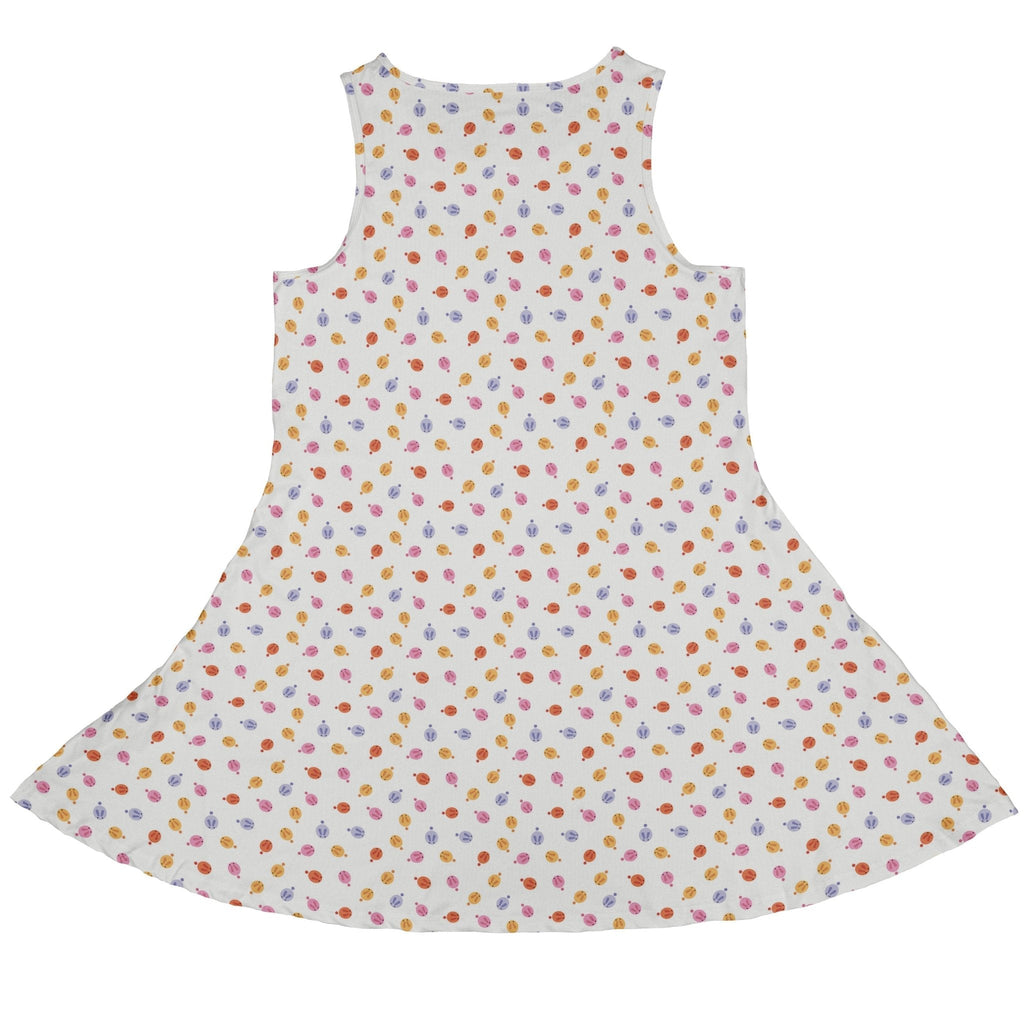 Colorful Wagashi Rabbits Dress Geek Nerd Animal Patterns Anime Design by Ardi Tong