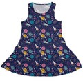 Cosmic Cute Outer Space Dress Geek Nerd lx - C Maximalist Patterns outer space & astronaut print