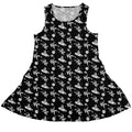 Cosmic Explorers Space Dress Geek Nerd Design by Tobe Fonseca lx - C outer space & astronaut print