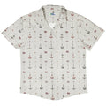 Crabby Anchors Button Up Shirt Geek Nerd adult sizing Design by Vlad Mel Marine biology