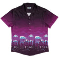 Cyberpunk Tokyo Skyline Button Up Shirt Geek Nerd 0925 adult sizing All Adult Button Up Shirts