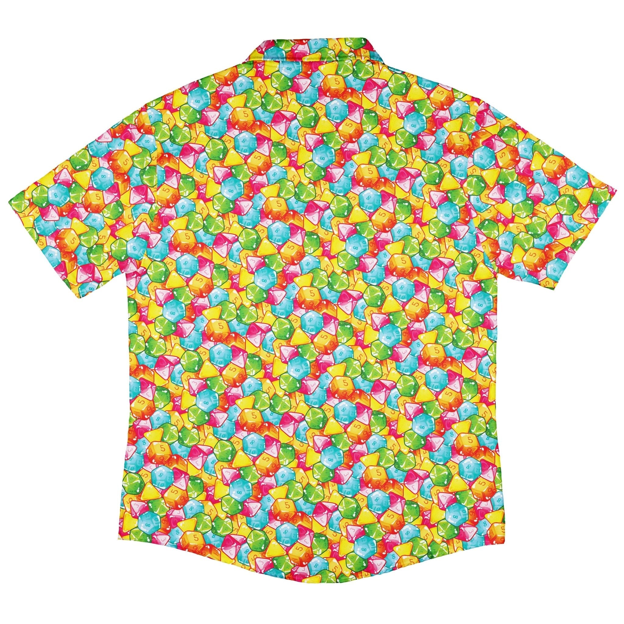 Nerdy DND Gummies Button Up Shirt