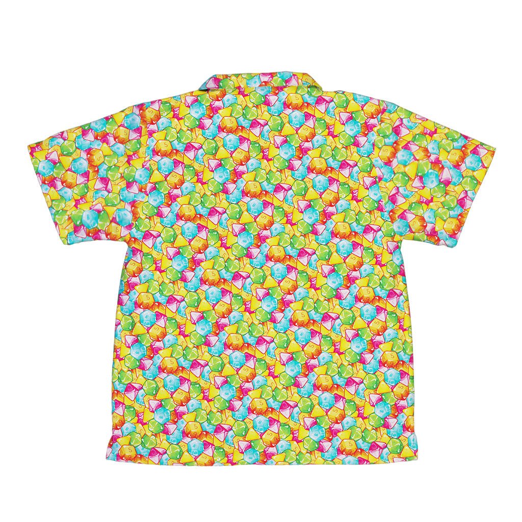 Nerdy DND Gummies Youth Hawaiian Shirt