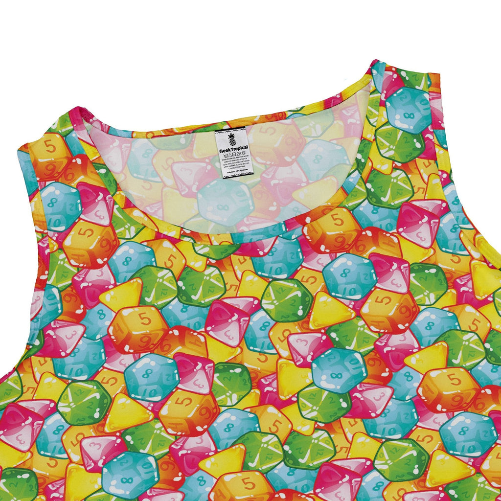 Nerdy DND Gummies Sleeveless Dress
