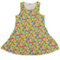 Nerdy DND Gummies Sleeveless Dress
