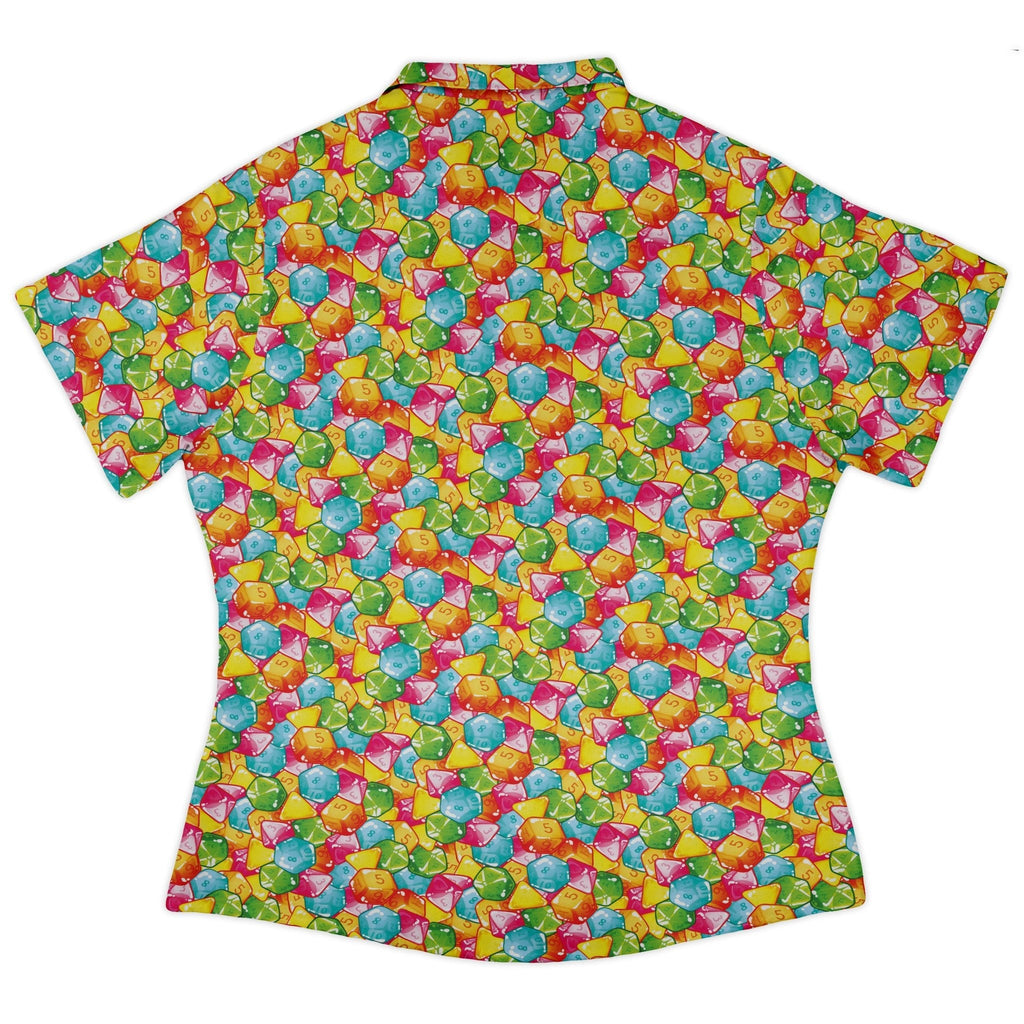 Nerdy DND Gummies Curvy Button Up Shirt