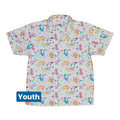 Dino Scientists Youth Hawaiian Shirt Geek Nerd Design by Zirkus Design dinosaur print q225