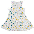 Dinosaur Footprint Tracks White Dress Geek Nerd dinosaur print lx - C Simple Patterns