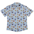 DnD Rubber Ducks Button Up Shirt Geek Nerd adult sizing Design by Ardi Tong dnd & rpg print