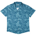 Tropical Dragons Button Up Shirt - adult sizing - Design by Dunking Toast - dnd & rpg print