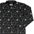 Dnd Dungeon Monsters Midnight Long Sleeve Button Up Shirt Geek Nerd adult sizing Designs by Nathan dnd & rpg print