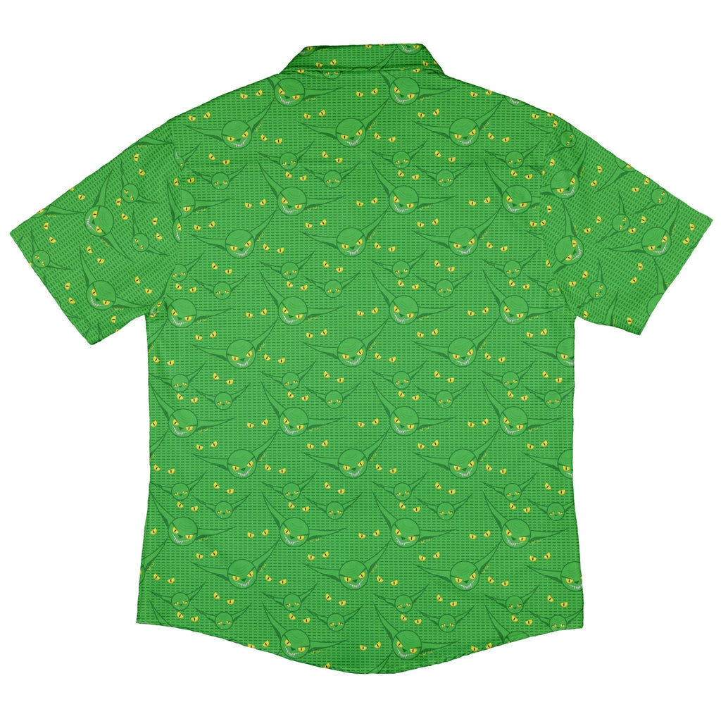 Goblins Button Up Shirt - adult sizing - Design by Heather Davenport - Fantasy Prints