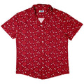 Dnd Red Dice Sets Button Up Shirt - adult sizing - Design by Heather Davenport - dnd & rpg print