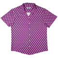 Dragon Scales Pink Dnd Button Up Shirt - adult sizing - Designs by Nathan - Fantasy Prints