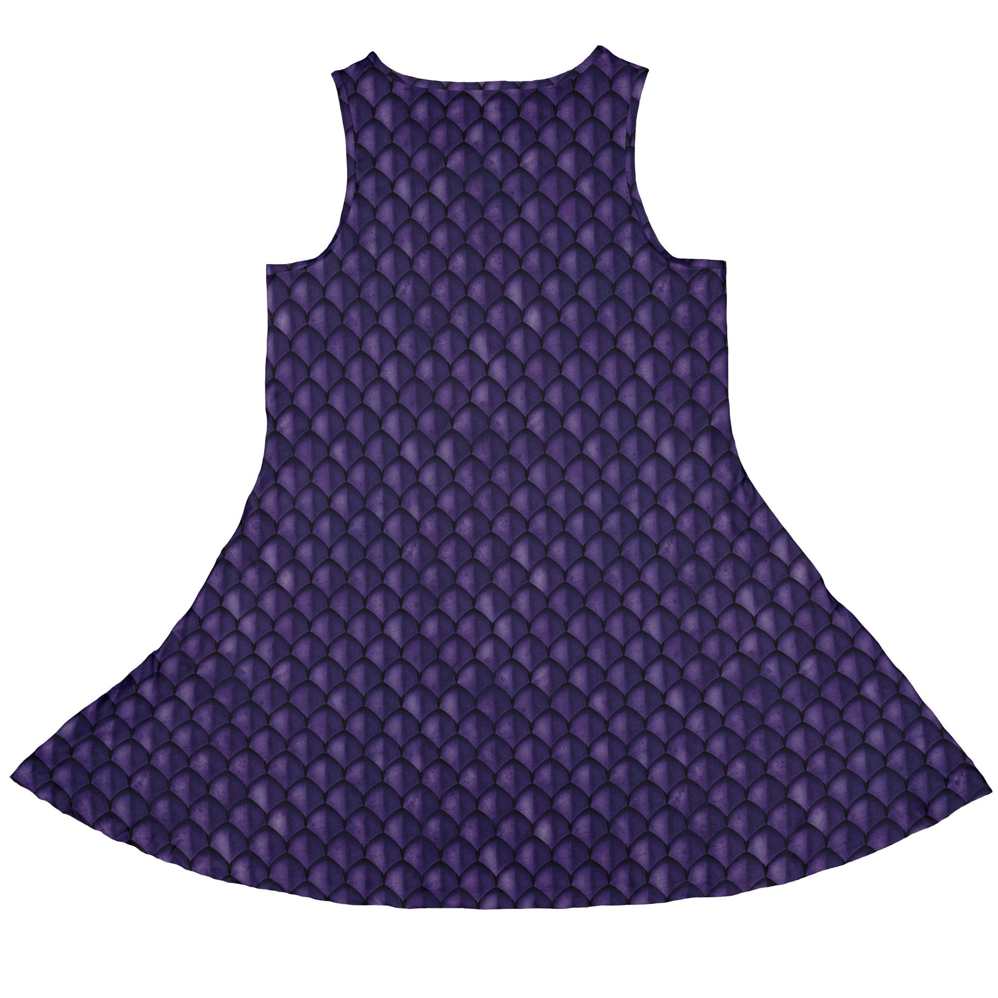 Dragon Scales Purple Dnd Dress Geek Nerd 0925 Animal Patterns Designs by Nathan