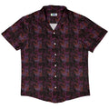 Dragon Weaving Inferno Fire Button Up Shirt Geek Nerd adult sizing Designs by Nathan fantasy prints