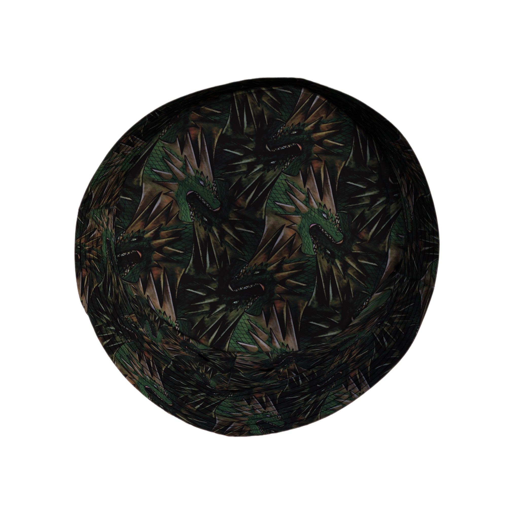 Dragon Weaving Inferno Forest Bucket Hat Geek Nerd Designs by Nathan fantasy prints lx - B