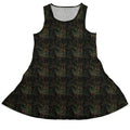 Dragon Weaving Inferno Forest Dress Geek Nerd Designs by Nathan fantasy prints lx - C