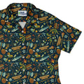 Dungeon Daddy Curvy Button Up Shirt Geek Nerd Design by Tobe Fonseca dnd & rpg print q225